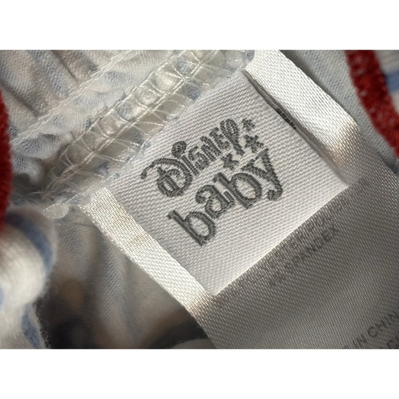 Disney Baby Girls Bow Strap Smocked Minnie Mouse Sleeveless Dress White 6-9 Mths - Picture 7 of 9